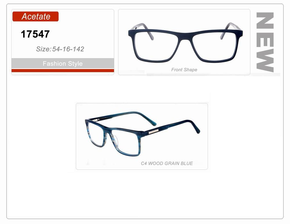 Men's acetate frame
