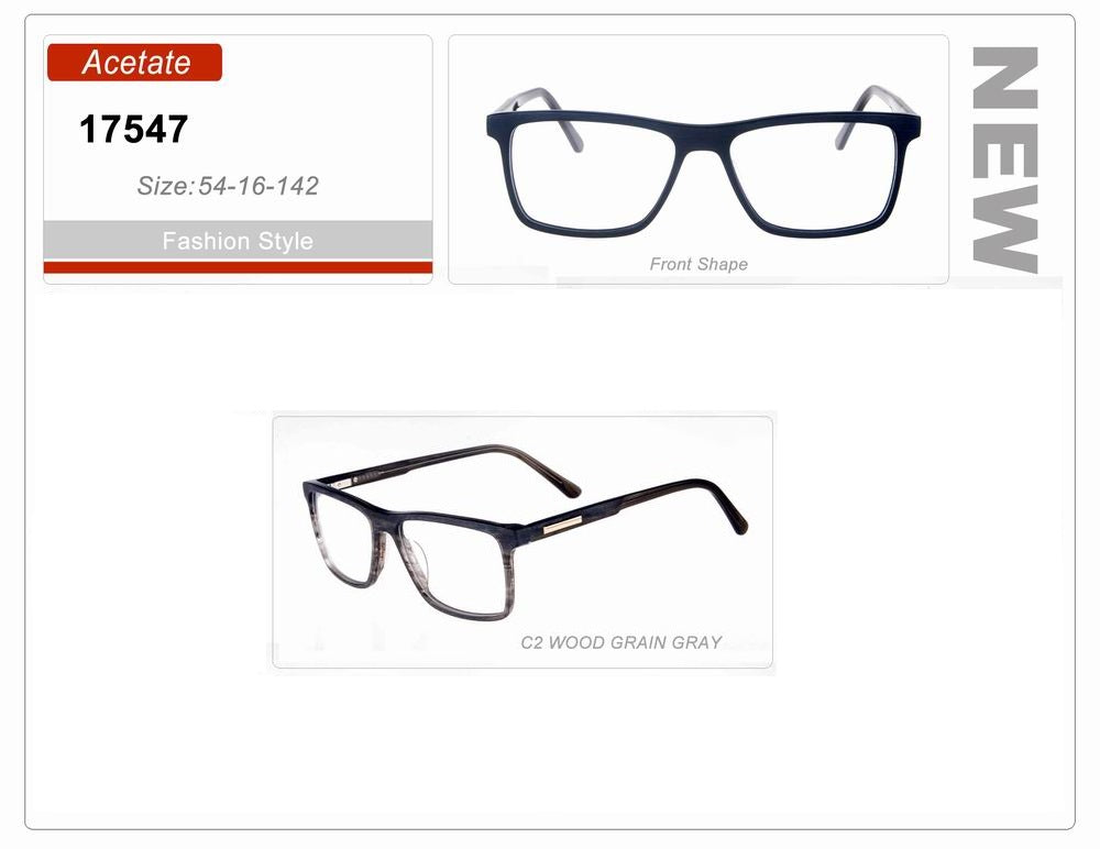 Men's acetate frame