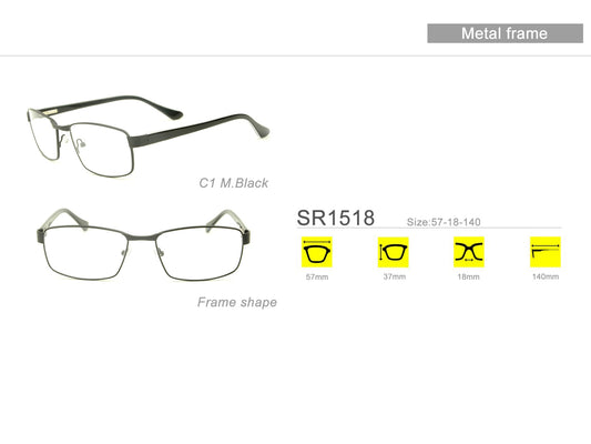 men's metal glasses frame